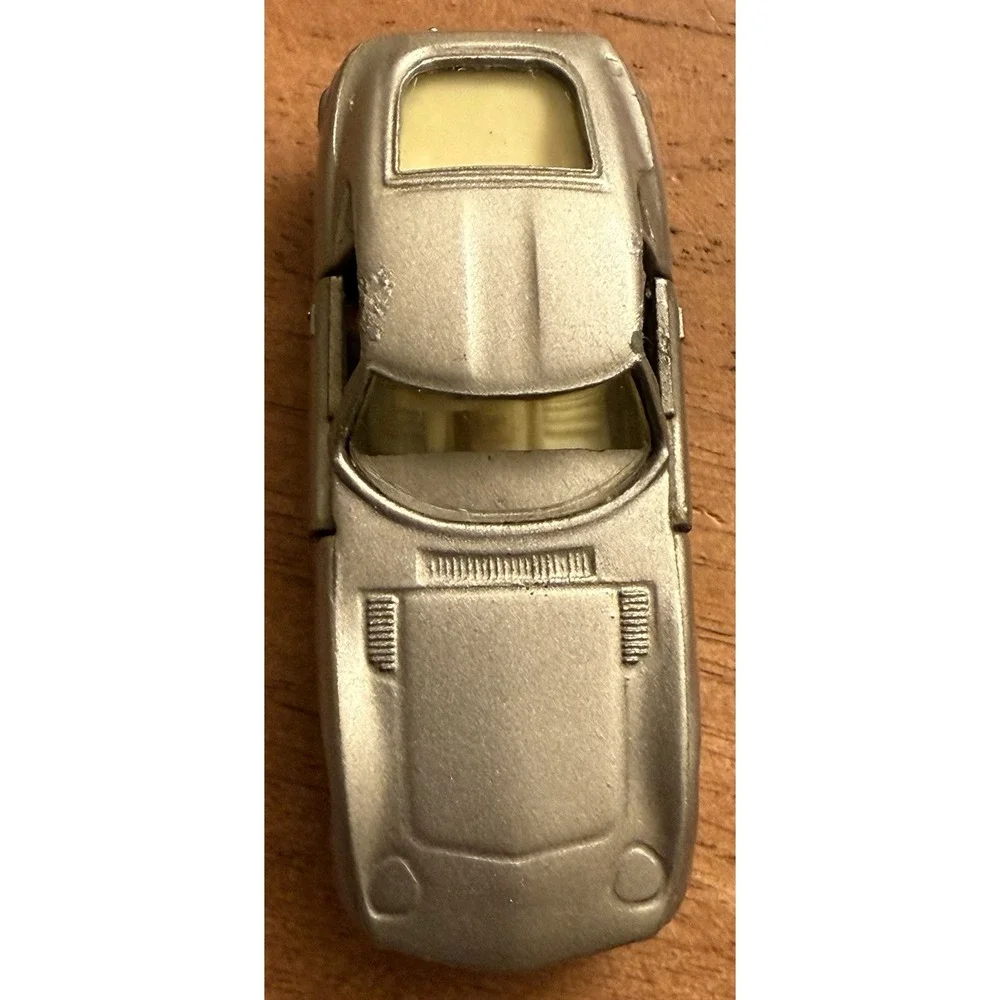 VINTAGE TOMICA 1974 POCKET CARS #5 SILVER‎ TOYOTA 2000GT SPORTS CAR 1/64 JAPAN